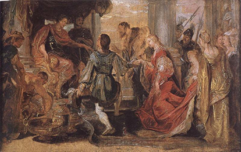Peter Paul Rubens Sipo-s bounty Spain oil painting art